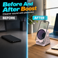 📱50% OFF NOW ! ⚡Induction Speaker Phone Stand Built-in induction wireless speaker, adjustable multi-angle phone bracket✨