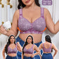 Wire-Free Support Bra with Wide Straps