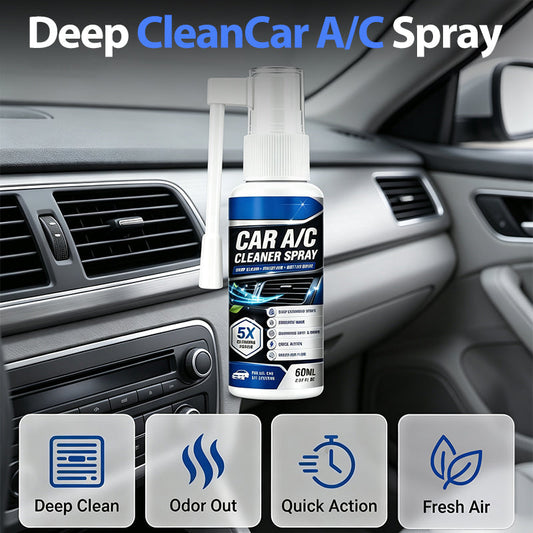 🔥Car A/C Vent Odor Remover & Cleaning Spray⏳ Deep Clean & Eliminate Car Air Vent Bad Odors✨