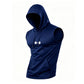🎁2026 New Arrivals 50% OFF💥Men Quick-Dry Sleeveless Training Hoodie Vest – Breathable Lightweight Fabric, Kangaroo Pocket, Maximum Mobility, Gym Workout & Running Athletic Top