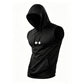 🎁2026 New Arrivals 50% OFF💥Men Quick-Dry Sleeveless Training Hoodie Vest – Breathable Lightweight Fabric, Kangaroo Pocket, Maximum Mobility, Gym Workout & Running Athletic Top