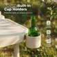Portable Foldable Camping Table with Built-in Cup Holder