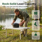 Portable Foldable Camping Table with Built-in Cup Holder