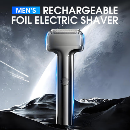 👱‍♂️The best grooming tool for men！Men's Efficient Rechargeable Foil Electric Shaver
