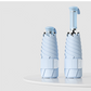Portable parasol with telescopic handle