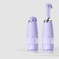 Portable parasol with telescopic handle