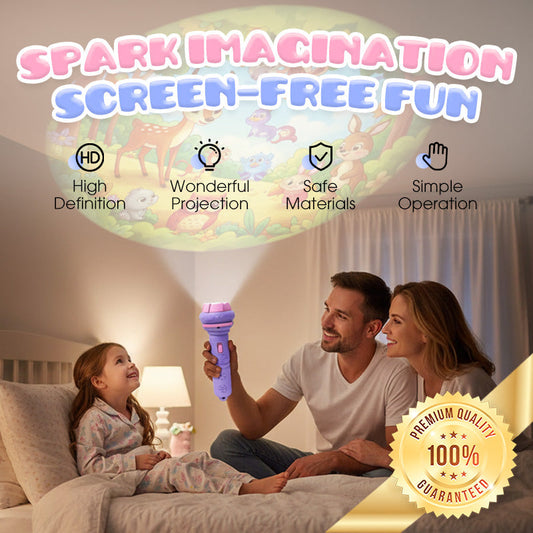 📢📢50% OFF !! ⏰ Educational Projector Torch – Learn, project & nighttime fun ✨
