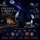 🌌 66% OFF NOW! 💫 USB lamp with starry sky projection – 13 interchangeable film discs & flexible neck – perfect for the bedroom ✨