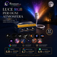 🌌 66% OFF NOW! 💫 USB lamp with starry sky projection – 13 interchangeable film discs & flexible neck – perfect for the bedroom ✨