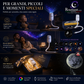 🌌 66% OFF NOW! 💫 USB lamp with starry sky projection – 13 interchangeable film discs & flexible neck – perfect for the bedroom ✨