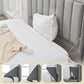 Bed Wedge Pillow for Headboard with Side Pockets