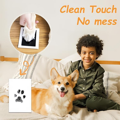 Mess-Free Paw Print Kit for Dogs & Cats