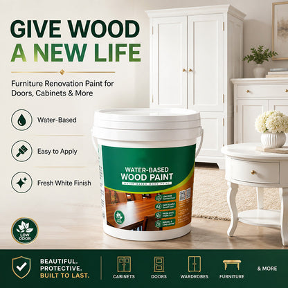 Fast-Drying Water-Based Wood Paint