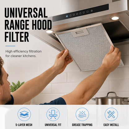 Grease-Capturing Range Hood Filter