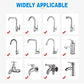 🚰50% OFF NOW! Pressurized Splash‑proof Filter Faucet Nozzle‑Multi‑Layer Filtration Tap Aerator, High‑Pressure Anti‑Splash Water Saving Sink Faucet Attachment