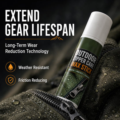Smooth Glide Zipper Lubricant Wax Stick