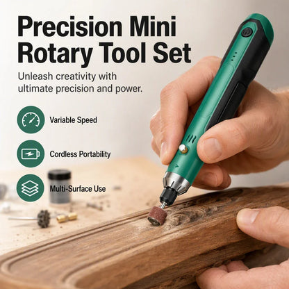 🏆 LIMITED-TIME 50% OFF! ✨Mini All-in-One Handheld Tool Set: Sanding, Polishing, and Engraving