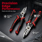 ✂️50% OFF NOW! Industrial Tin Snips – CR‑V Steel Multi‑Cut Aviation Snips, Thickened Blade Press‑Cut Metal Cutting Shears for Sheet Metal, Hardware Repair & DIY Projects
