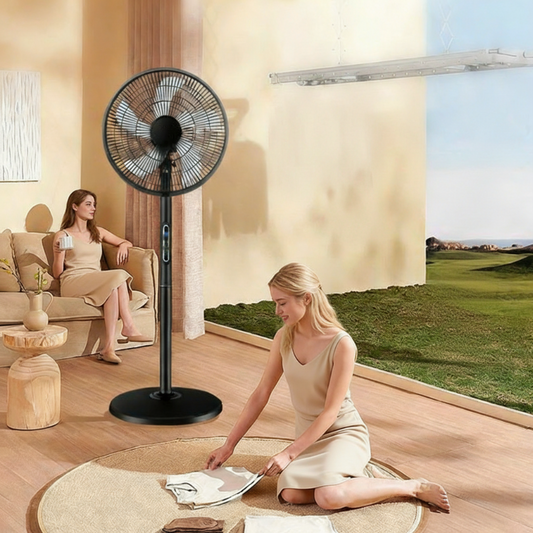 High Velocity Stand Fan with Remote Control