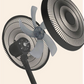 High Velocity Stand Fan with Remote Control