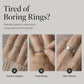 Adjustable Boho Nail Rings