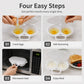 Dual Cavity Microwave Egg Poacher
