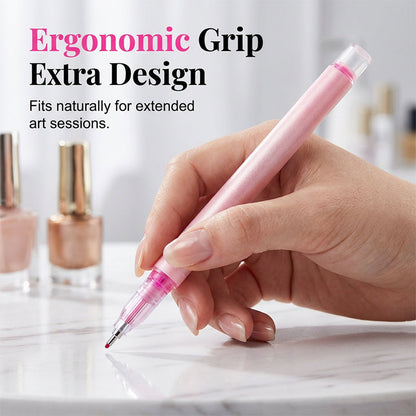 12-Piece Nail Design Pen Set