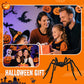 ❄️Summerfresh 50% OFF!🎃Giant Halloween Spider Web Lights & Hairy Spider Decor – Choose 5m LED Web, 150cm Spider or Complete Set