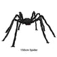 ❄️Summerfresh 50% OFF!🎃Giant Halloween Spider Web Lights & Hairy Spider Decor – Choose 5m LED Web, 150cm Spider or Complete Set