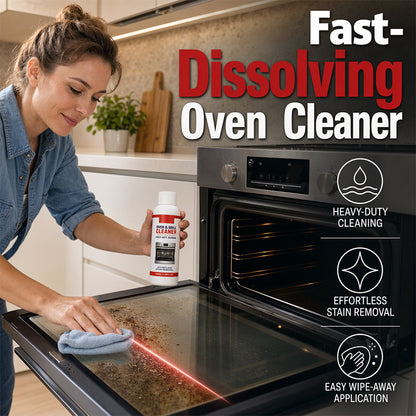 Heavy-Duty Oven and Grill Cleaner-Quick-Acting Degreaser for Kitchen Stains