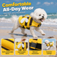 Cute Bee & Dragonfly Design Pet Life Jacket
