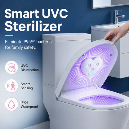 Smart UVC Toilet Sterilizer Light