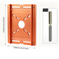 📢📢50% OFF !! ⏰Aluminum Alloy Wood Router Slotting Bracket Guide Tool