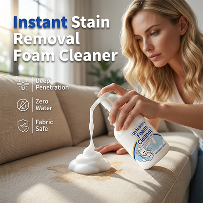 No-Wash Fabric & Upholstery Foam Cleaner