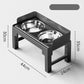 Adjustable Elevated Pet Feeder with Double Bowl