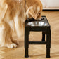 Adjustable Elevated Pet Feeder with Double Bowl