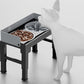 Adjustable Elevated Pet Feeder with Double Bowl