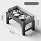 Adjustable Elevated Pet Feeder with Double Bowl