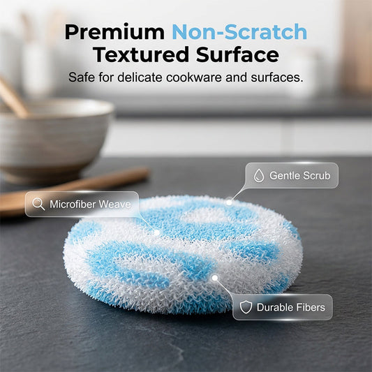 🔥Limited-time offer: Buy 1 Get 1 Free🎁：🧽 Spherical Kitchen Scrubber for Tough Everyday Messes