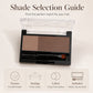 🌸 Two-Color Eyebrow Powder Palette & Adjustable Stamp