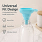Foldable Silicone Collapsible Wide Mouth Funnel