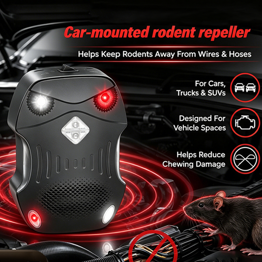 🔥 Hot sale 50% OFF🔥Ultrasonic Rodent Repeller for Car