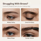 Waterproof Eyebrow Gel with Dual Brush Set