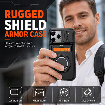 Shockproof Phone Case with Card Holder