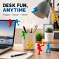 Colorful Mini Suction Cup Character Toys