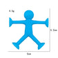 Colorful Mini Suction Cup Character Toys