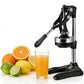 🍊🌀 Manual citrus juicer – 50% OFF! Stainless steel, sturdy aluminium juicer – perfect for oranges, lemons and pomegranates. 🥤