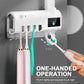 ⏳🔥LIMITED-TIME 50% OFF! ⏰🦷🚿Wall-Mounted UV Toothbrush Sanitizer & Holder