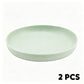 Unbreakable Wheat Straw Dinner Plates