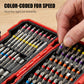 🔧50% OFF NOW! 83-Piece S2 Steel Screwdriver Bit Set, Color-Coded Driver Bits, Complete Repair Tool Kit for DIY, Electronics & Home Maintenance